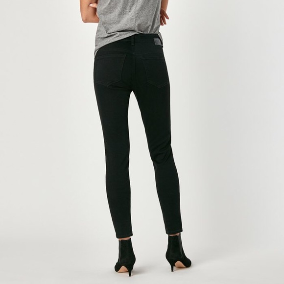 MAVI Alissa High-Rise Super Skinny Jeans in Black - Picture 3 of 8